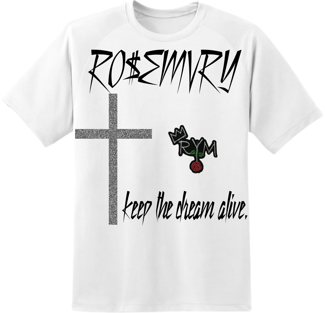 KEEP THE DREAM ALIVE TSHIRT(WHITE)