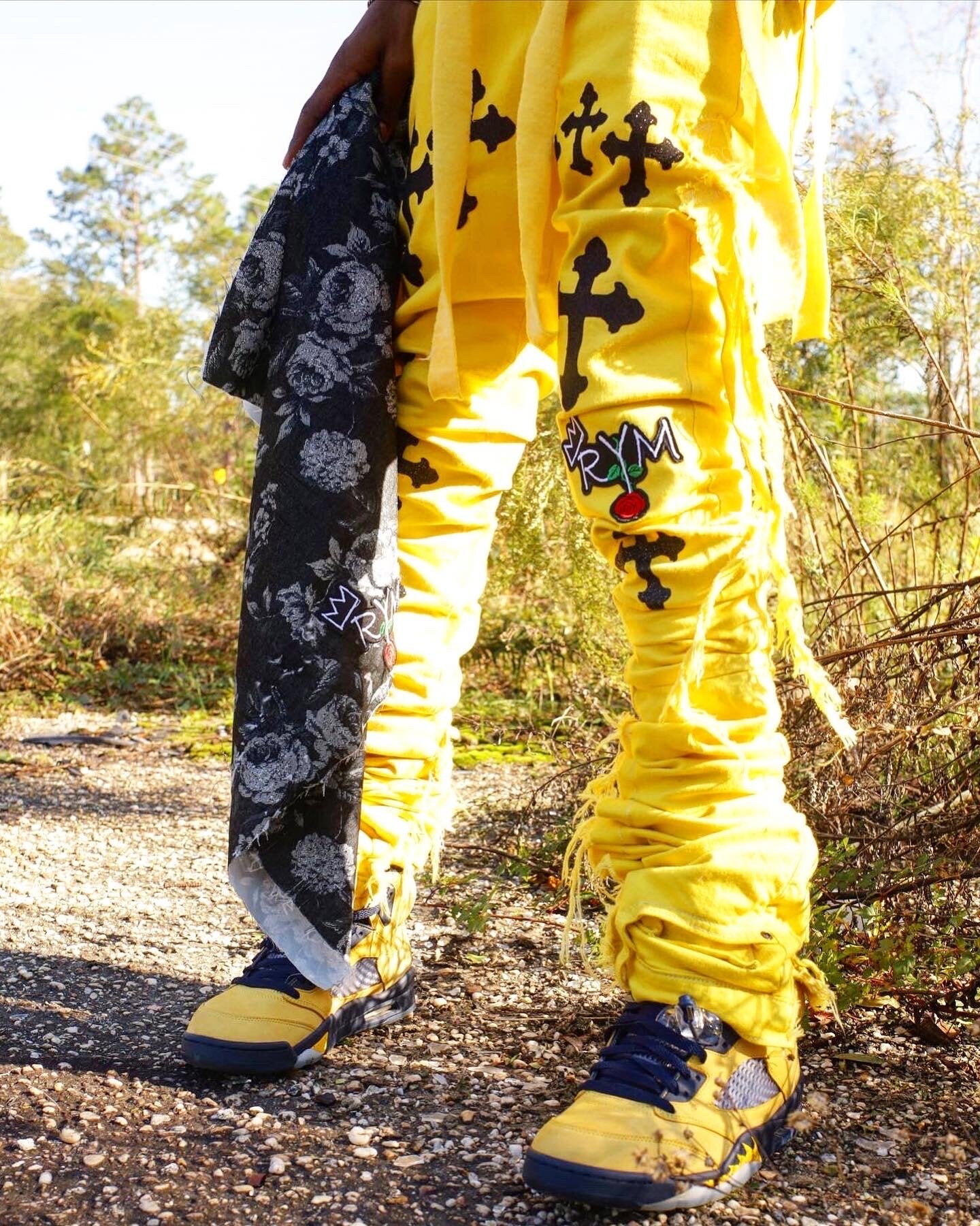 RARE LEMON XAGGERATED DENIMS