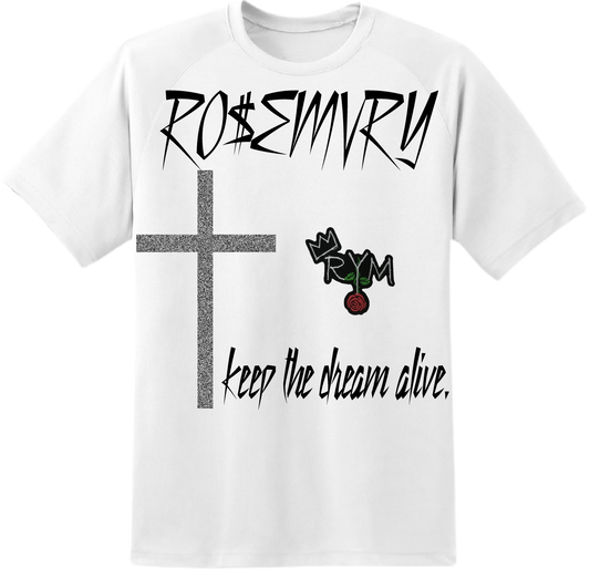 KEEP THE DREAM ALIVE TSHIRT(WHITE)
