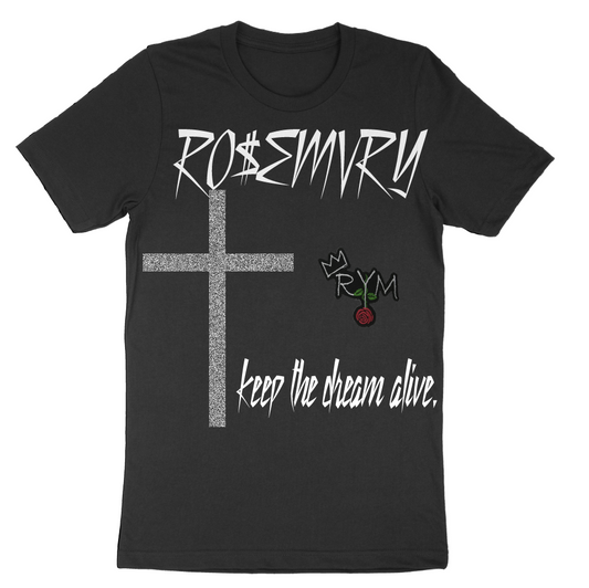 KEEP THE DREAM ALIVE TSHIRT(BLACK)